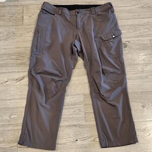 Truewerk T1 Werkpant Stretch Nylon Cargo Work Pants - Grey - Size 42x30
